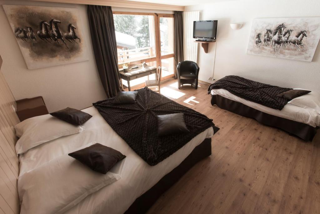 Hotel De La Vanoise Pralognan-la-Vanoise Oda fotoğraf